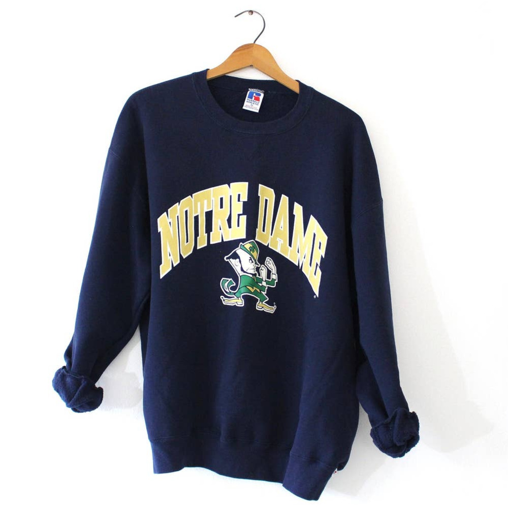 Vintage Notre Dame University Irish Sweatshirt